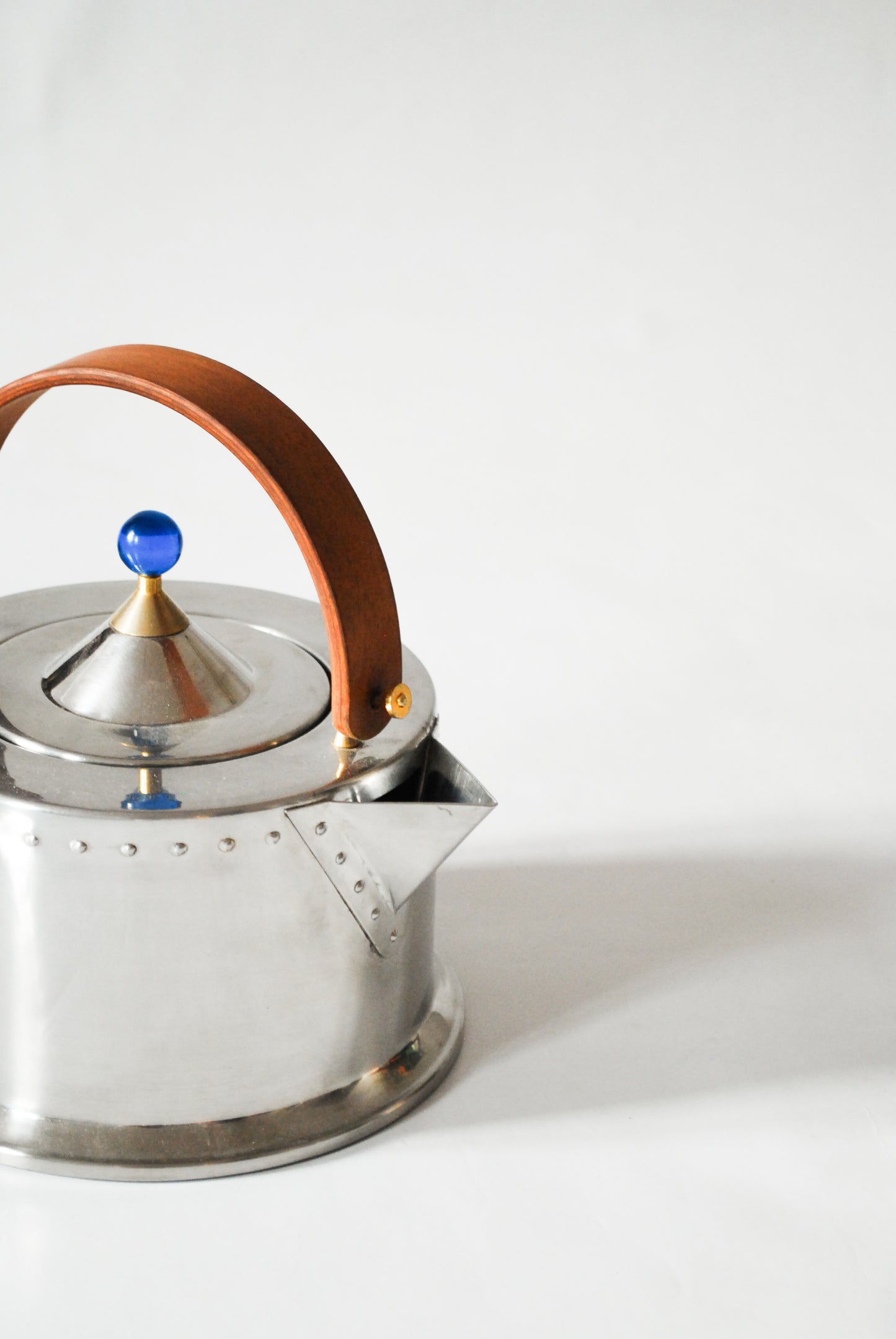 Ottoni Stainless Tea kettle by Carsten Jörgensen for BODUM 1980s