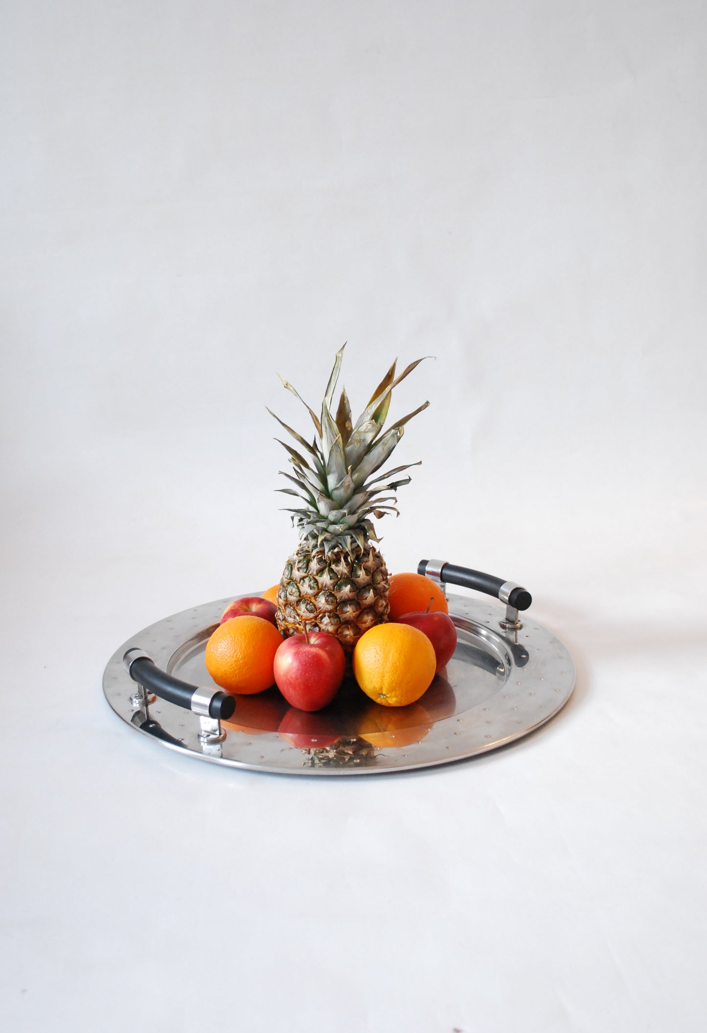 Round Tray with Handles by Michael Graves for Alessi Italy, 1990s
