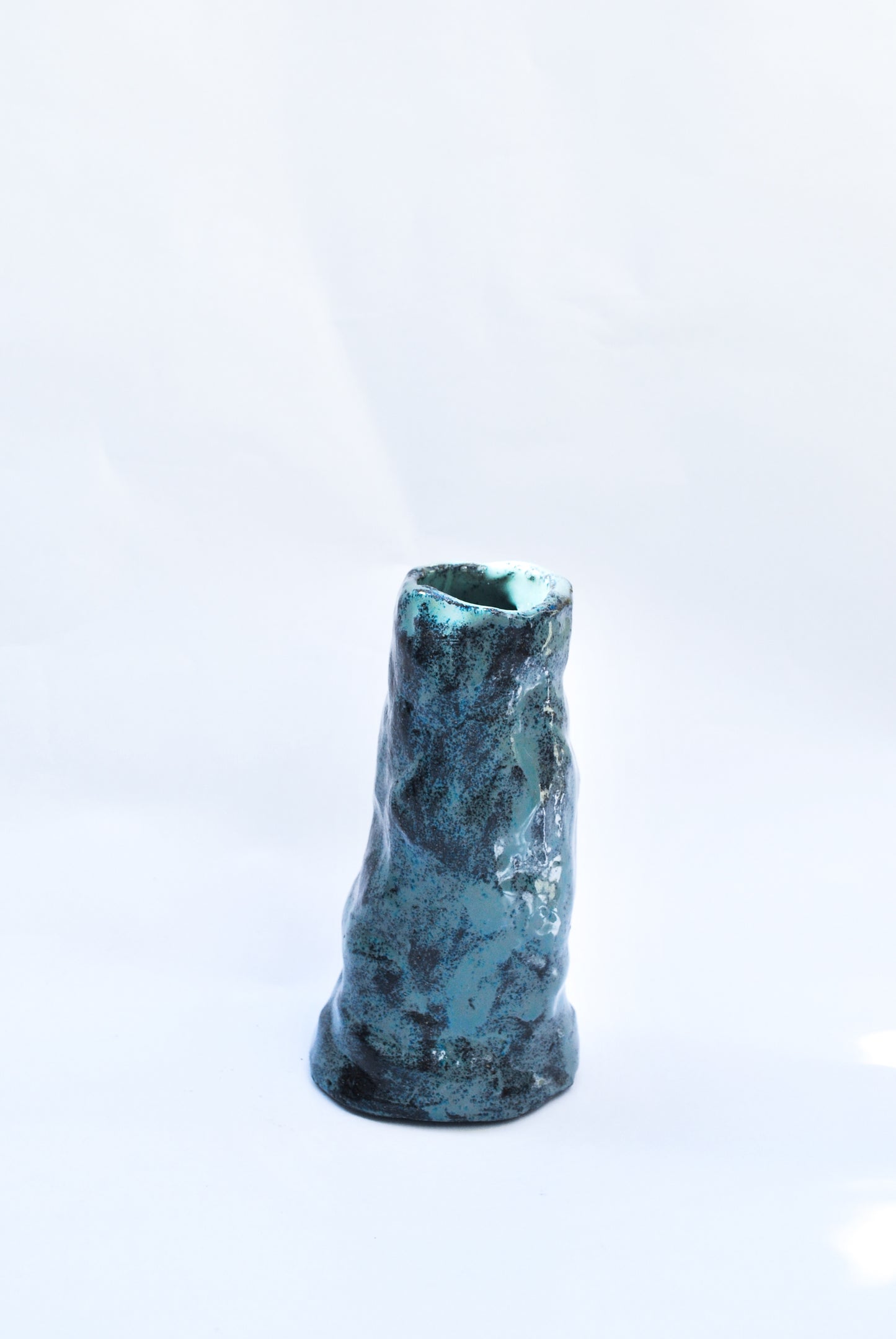 Small Organic Stoneware Vase
