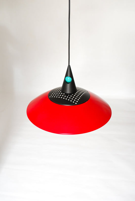 Memphis Style Pendant Lamp by BRILLIANT Germany, 1980s