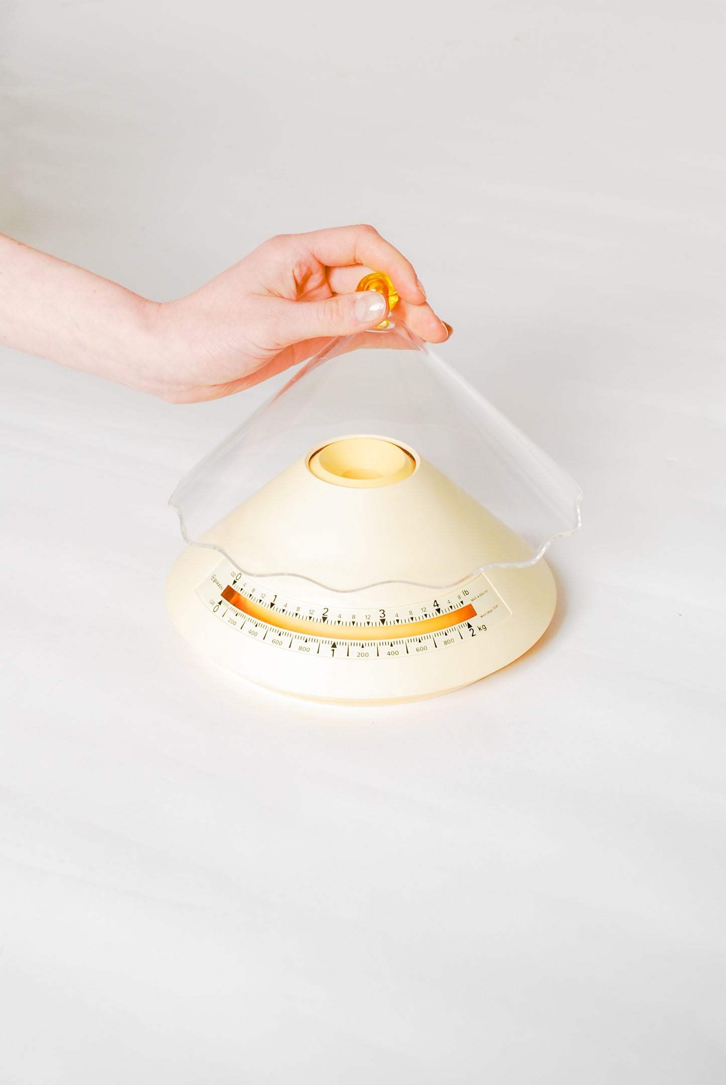 „Dolly“ Kitchen Scale Ennio Pasini for GUZZINI Made in Italy, 1990s