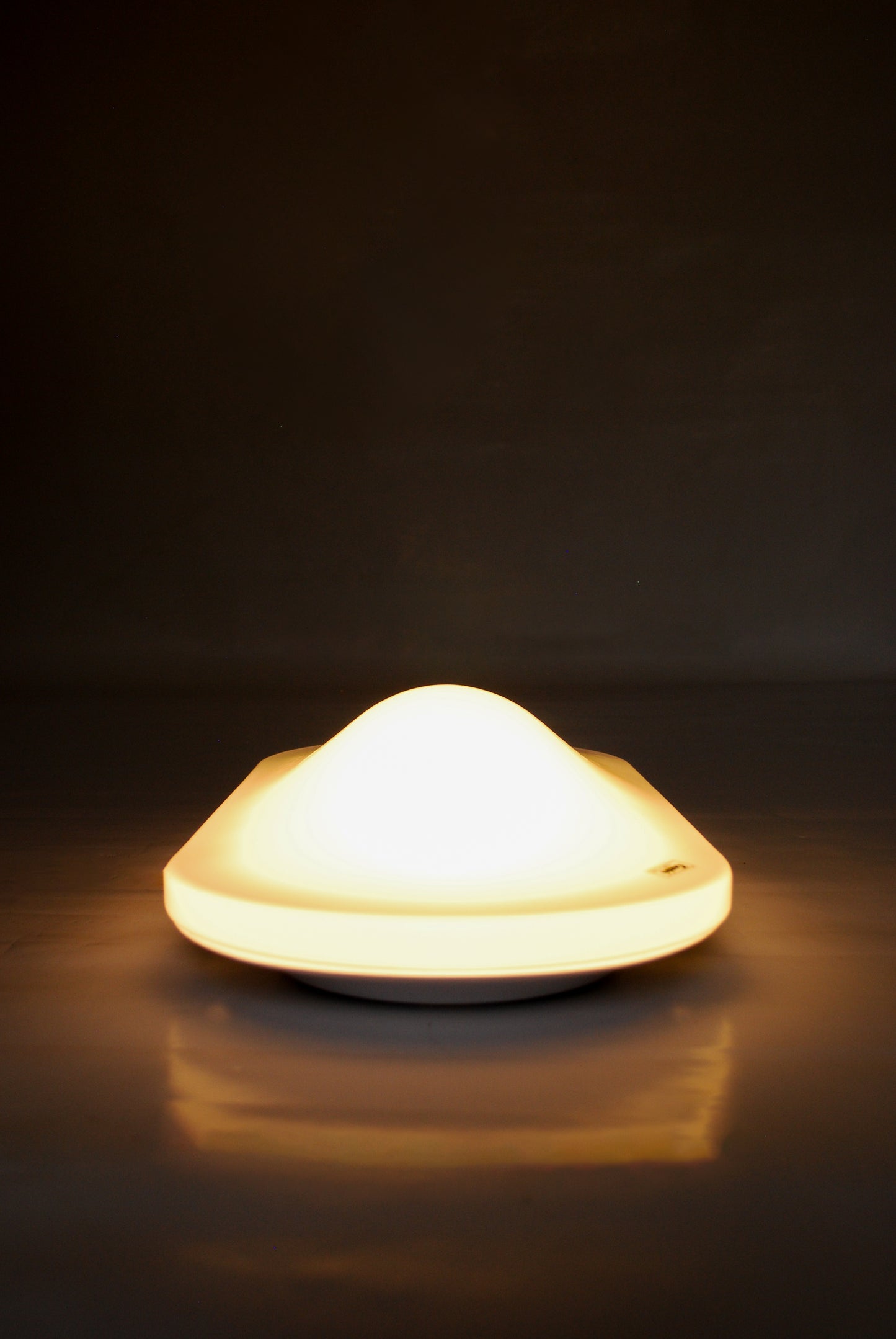 Acrylic wall / ceiling lamp By Harvey Guzzini, Made in Italy, 1990s