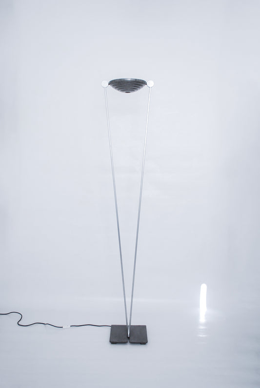 Sculptural Art Deco Floor Lamp, Unknown 1980s