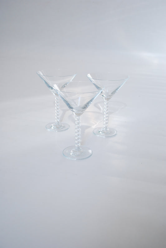 Martini glasses, Botticelli 1990s