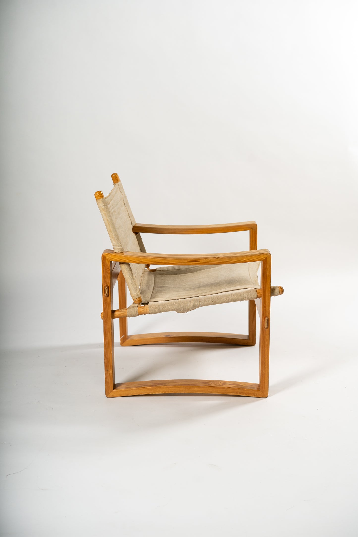 Safari Chair by Børge Jensen for Bernstorﬀsminde Denmark, 1965
