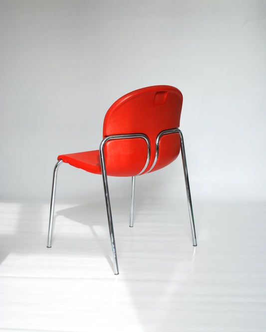 Stacking Plastic Chair, Wilkhahn 1980s