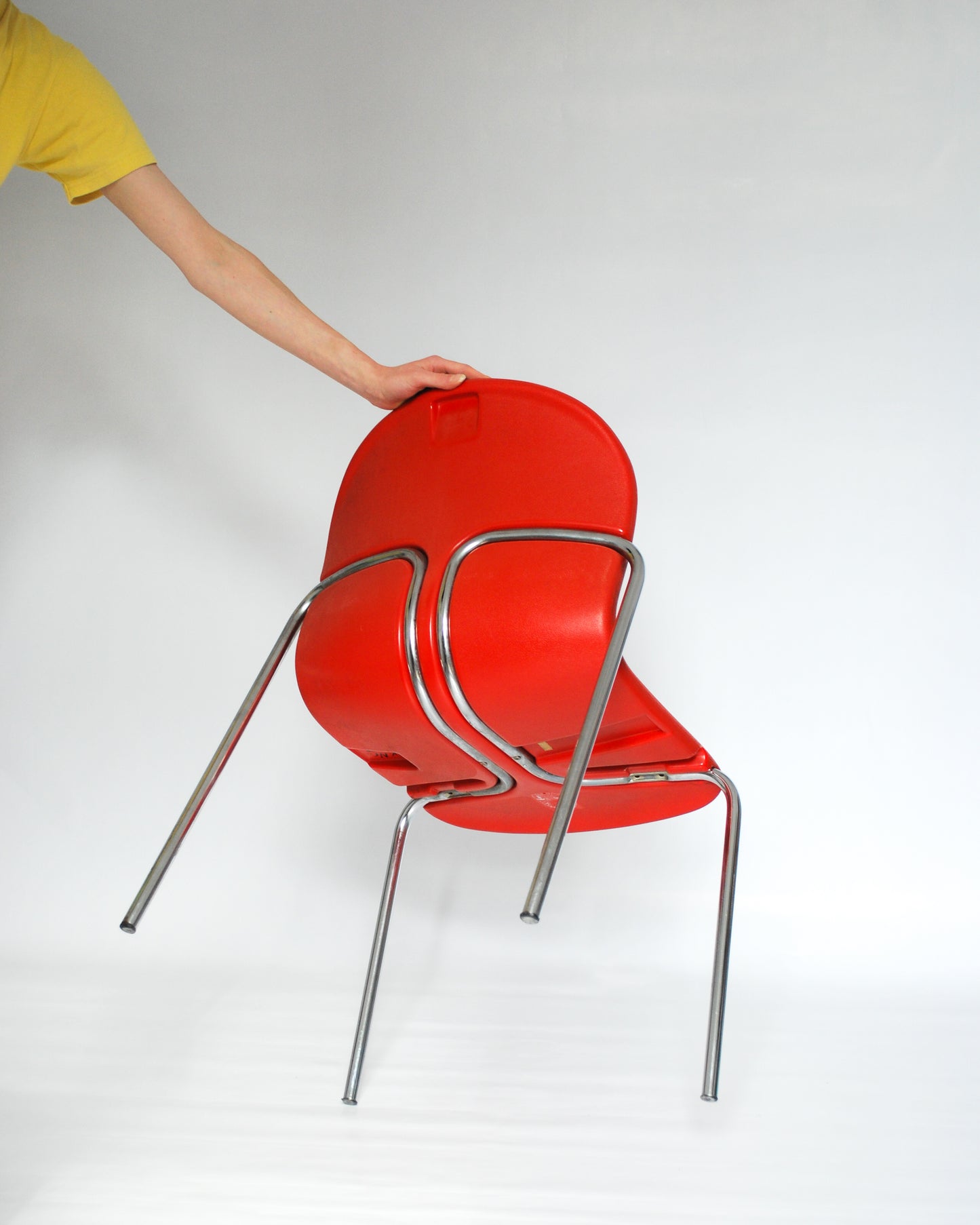 Stacking Plastic Chair, Wilkhahn 1980s