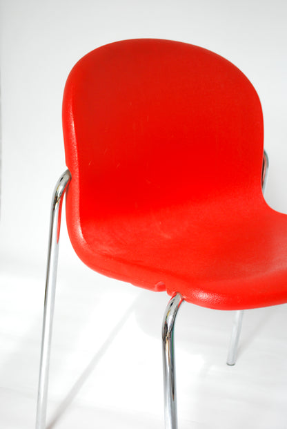 Stacking Plastic Chair, Wilkhahn 1980s