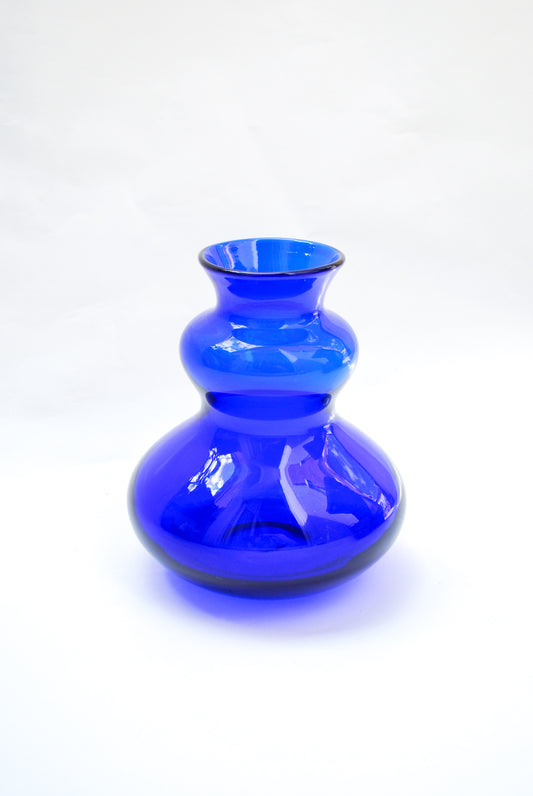 Resin crystal vase by Brigitte Höfs for Glaswerk Derenburg, 1970s