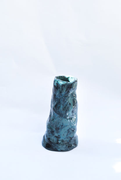 Small Organic Stoneware Vase
