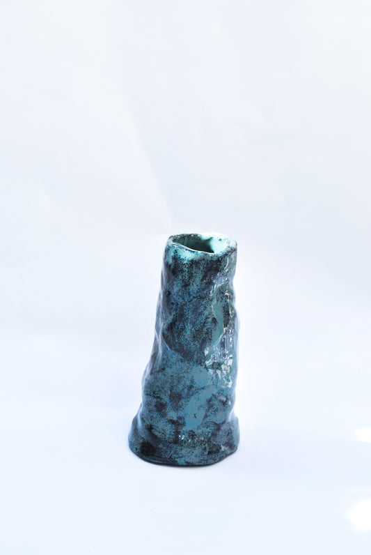 Small Organic Stoneware Vase