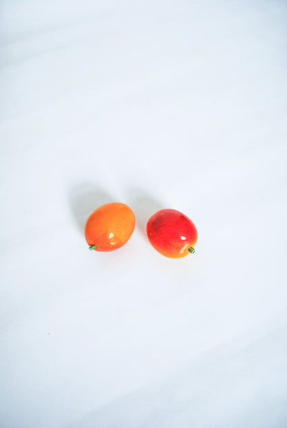 Ceramic Apricot Hand Made in Italy, 1970s