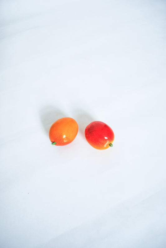 Ceramic Apricot Hand Made in Italy, 1970s