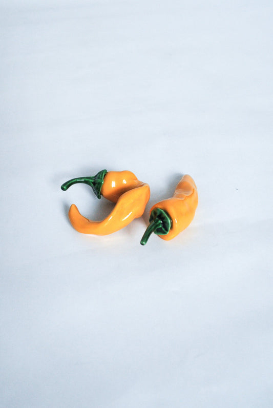 Ceramic Peperoni Hand Made in Italy, 1970s
