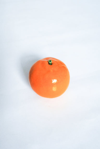 Ceramic Orange Hand Made in Italy, 1970s