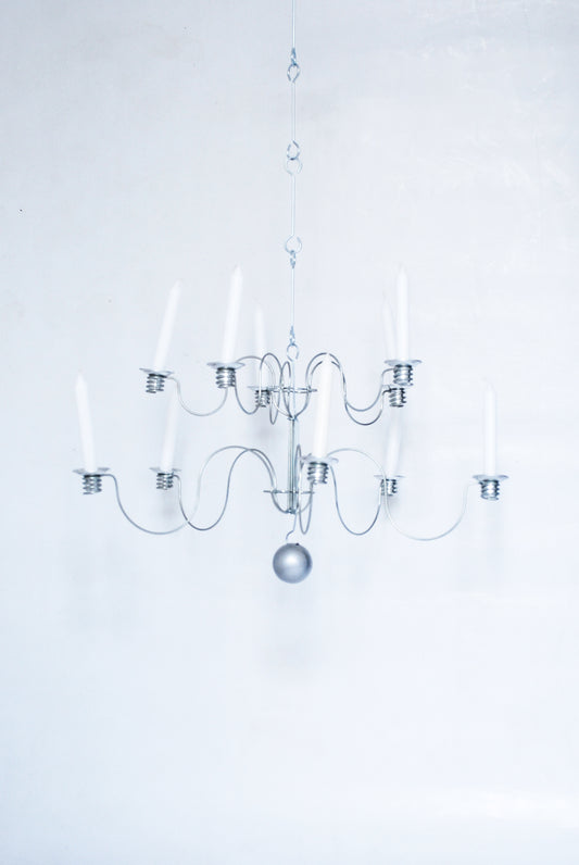 Foldable Chandelier by Gunver Hansen, IKEA 1987