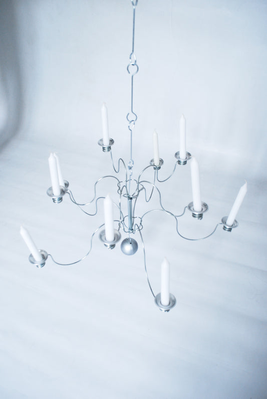 Foldable Chandelier by Gunver Hansen, IKEA 1987