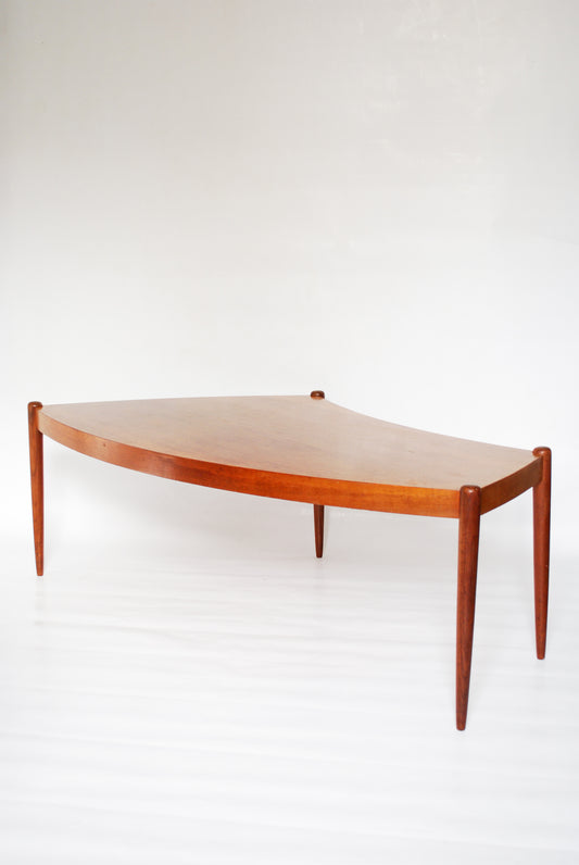 Warped Coffee Table by Johannes Anderson for Trensum Sweden, 1960s