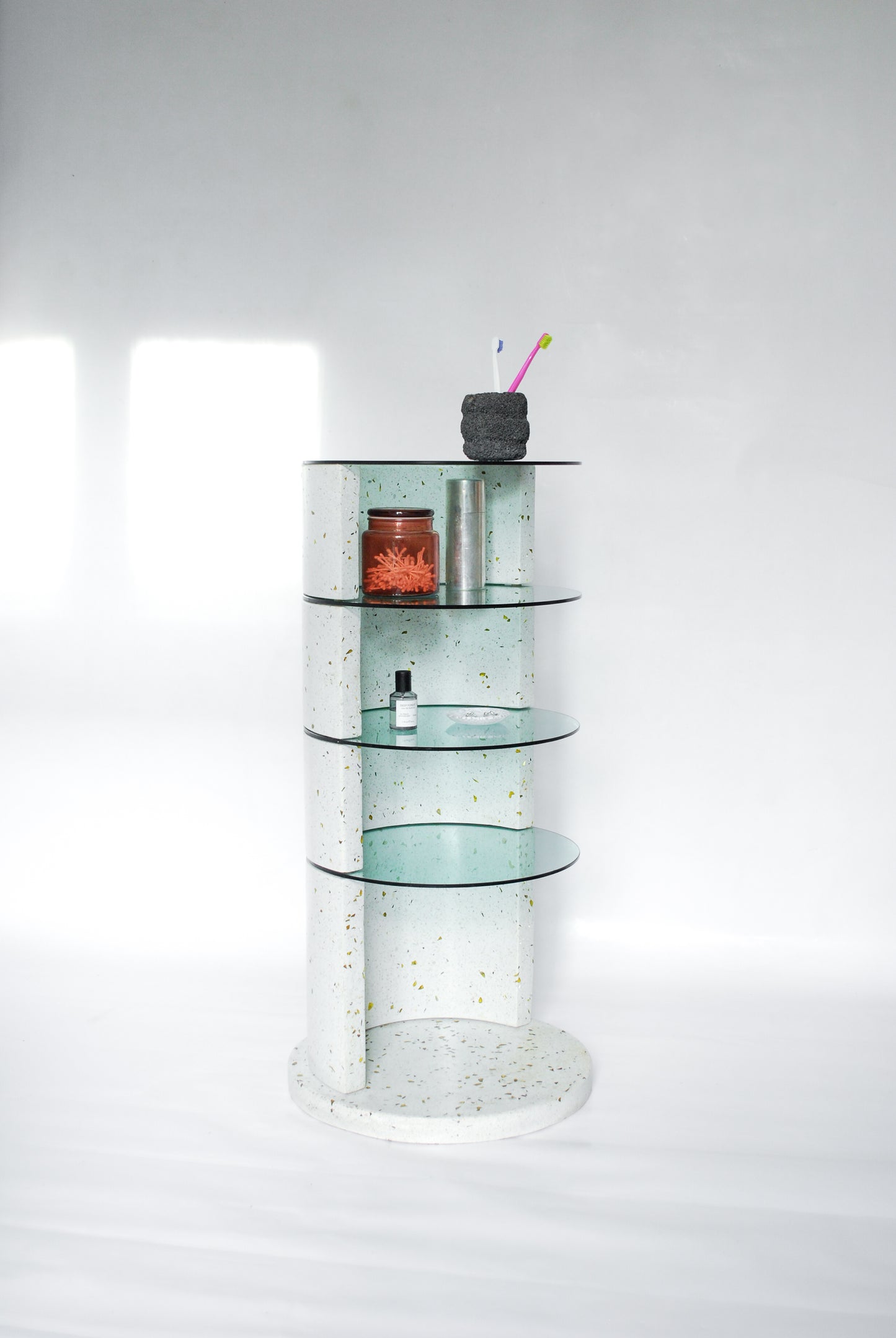 Artisanal Column Shelf