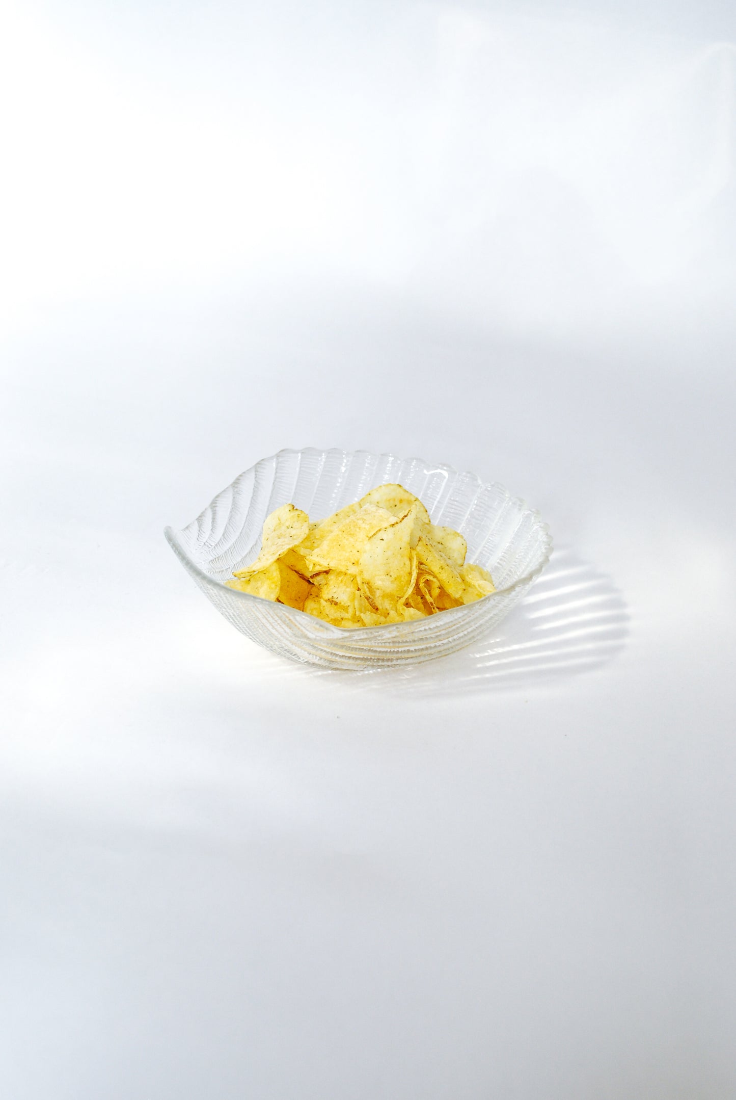 Shell shaped casted glass dish Unknown, 1990s