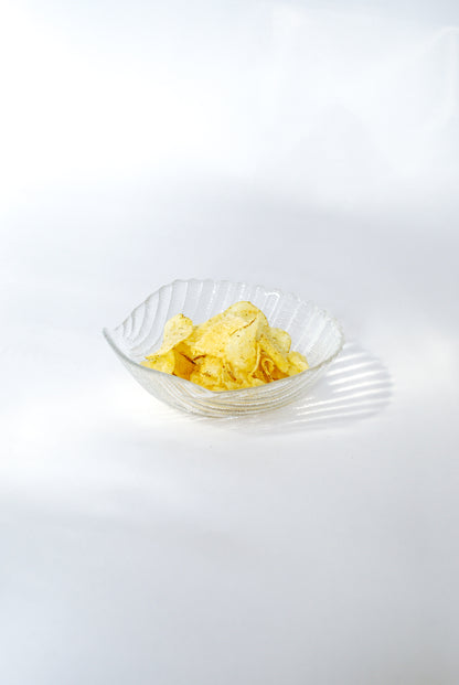 Shell shaped casted glass dish Unknown, 1990s