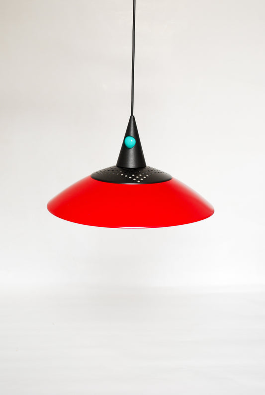 Memphis Style Pendant Lamp by BRILLIANT Germany, 1980s