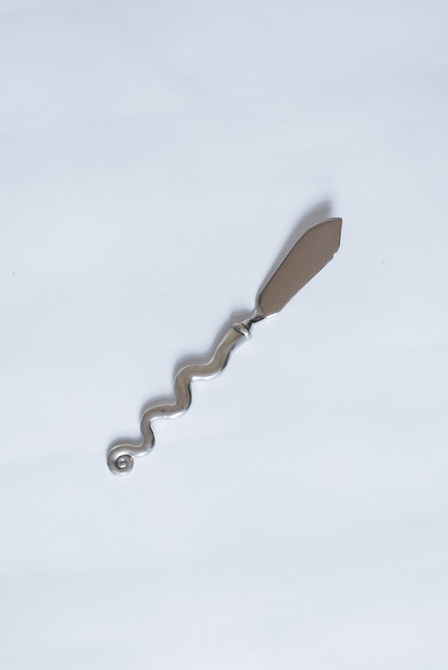 Fish Knife w/ Pewter Handle Crafted from Stainless Steel by Carrol Boyes, 2010