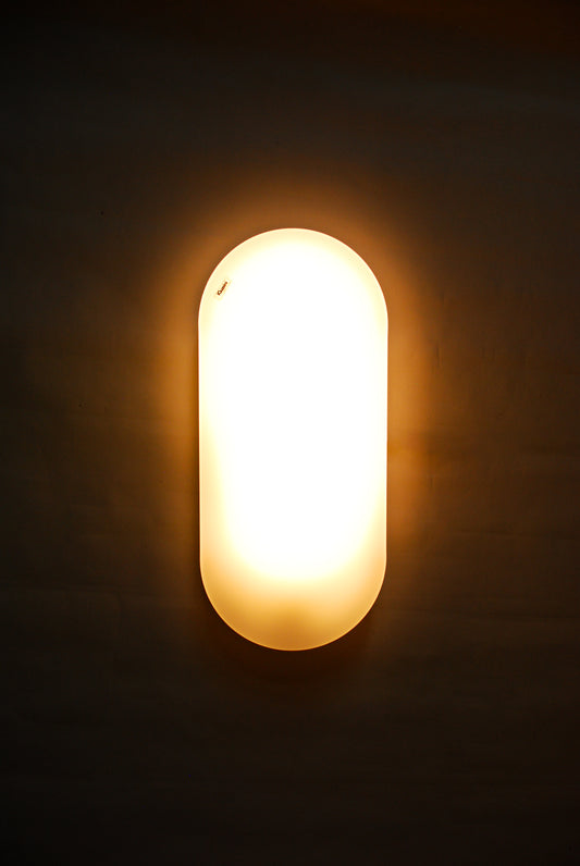 Acrylic wall / ceiling lamp By Harvey Guzzini, Made in Italy, 1990s
