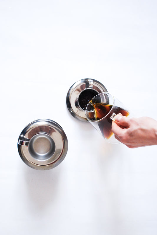 Guido Bergna Espresso Cupy INOX 18/10, GB Italy 1980s