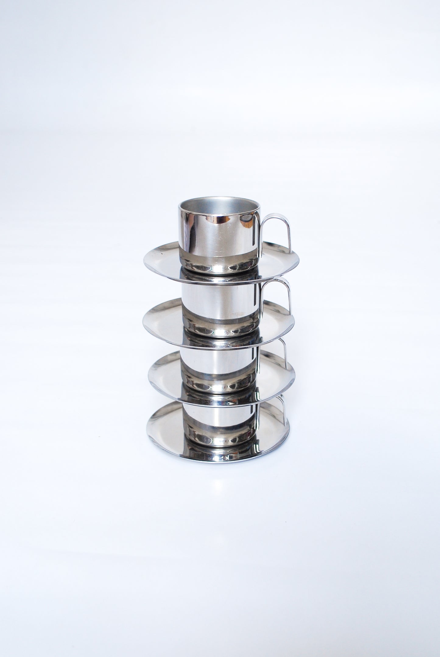 Guido Bergna Espresso Cupy INOX 18/10, GB Italy 1980s