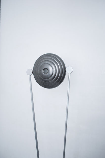 Sculptural Art Deco Floor Lamp, Unknown 1980s