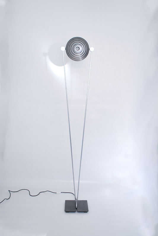 Sculptural Art Deco Floor Lamp, Unknown 1980s