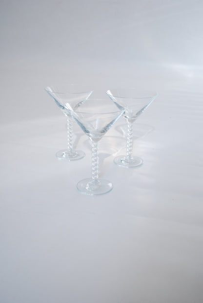 Martini glasses, Botticelli 1990s