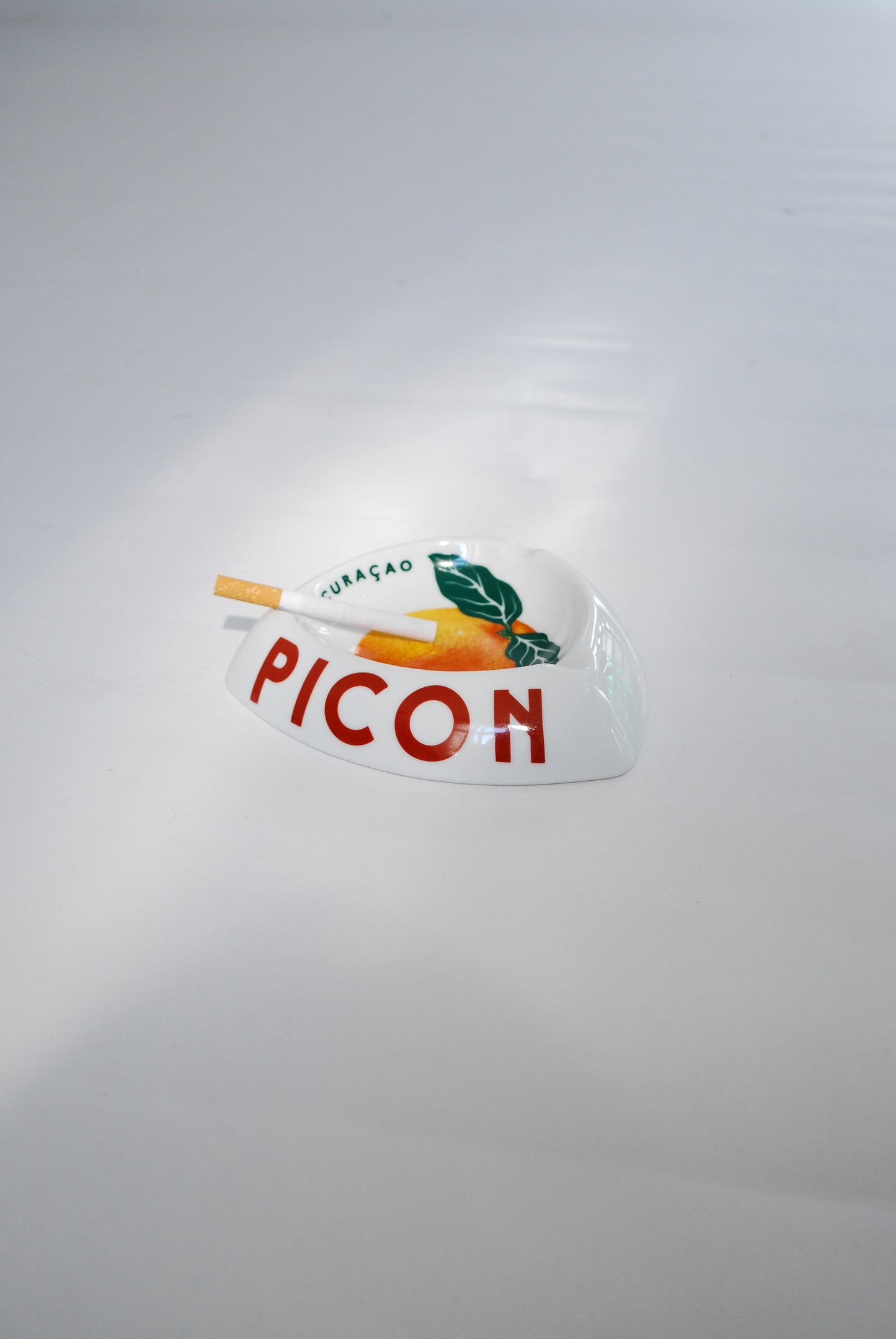 PICON Liqueur Ceramic Ashtray, France 1970s